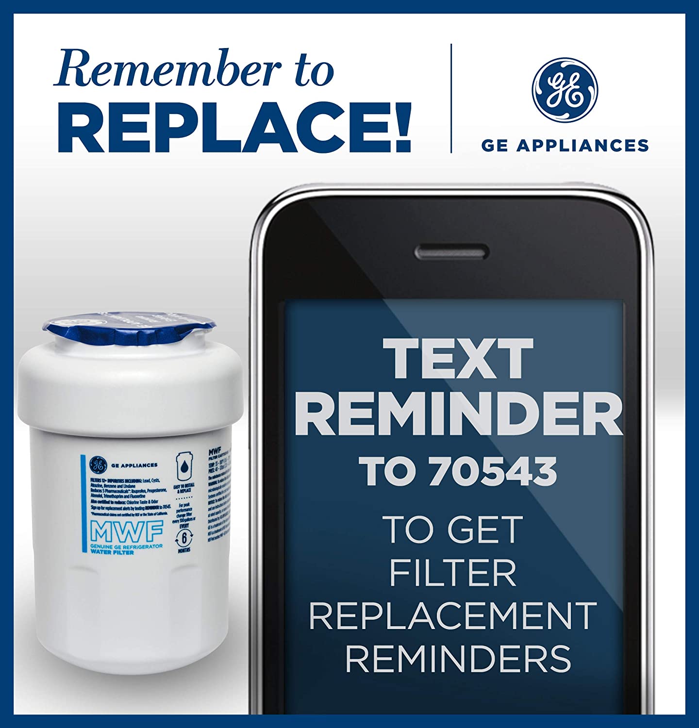 ge refrigerator water filter mwf​